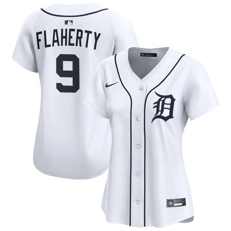 Jack Flaherty Women's Nike White Detroit Tigers Home Limited Custom Jersey