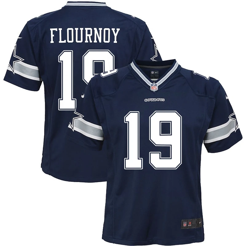 Ryan Flournoy Youth Nike Navy Dallas Cowboys Custom Game Jersey