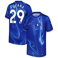 Wesley Fofana Youth Nike Blue Chelsea 2024/25 Home Custom Replica Jersey