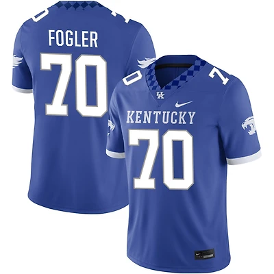 Rob Fogler Men's Nike  Royal Kentucky Wildcats  NIL Pick-A-Player Game Jersey