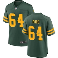 Jonathan Ford Men's Nike Green Green Bay Packers Alternate Custom Jersey