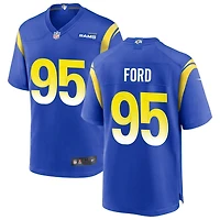 Poona Ford Men's Nike Royal Los Angeles Rams Custom Game Jersey