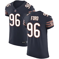 Jonathan Ford Men's Nike Navy Chicago Bears Vapor Untouchable Custom Elite Jersey