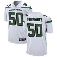 Liam Fornadel Men's Nike White New York Jets Custom Game Jersey