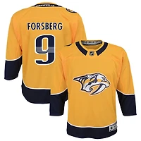Filip Forsberg Youth Yellow Nashville Predators Home Premier Custom Jersey