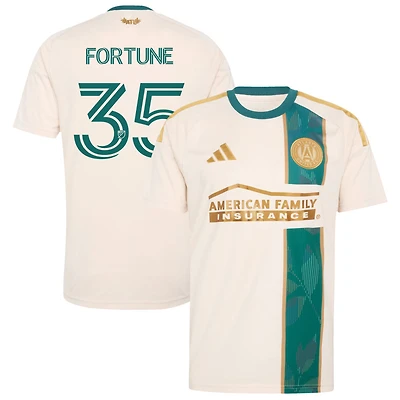 Ajani Fortune Men's adidas  Tan Atlanta United FC 2026 Spirit of '96 Replica Custom Jersey