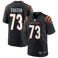Javon Foster Men's Nike Black Cincinnati Bengals Game Custom Jersey