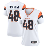 Mitchell Fraboni Women's Nike  White Denver Broncos Mile High Collection Custom Game Jersey