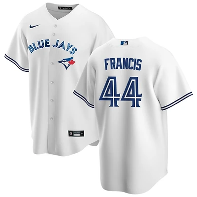 Bowden Francis Men's Nike White Toronto Blue Jays Home Replica Custom Jersey