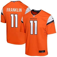 Troy Franklin Youth Nike  Orange Denver Broncos Mile High Collection Custom Game Jersey