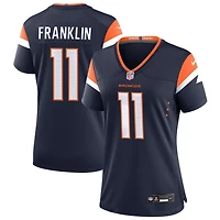 Troy Franklin Women's Nike  Navy Denver Broncos Alternate Mile High Collection Custom Game Jersey