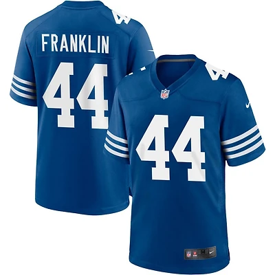 Zaire Franklin Men's Nike Royal Indianapolis Colts Alternate Custom Jersey