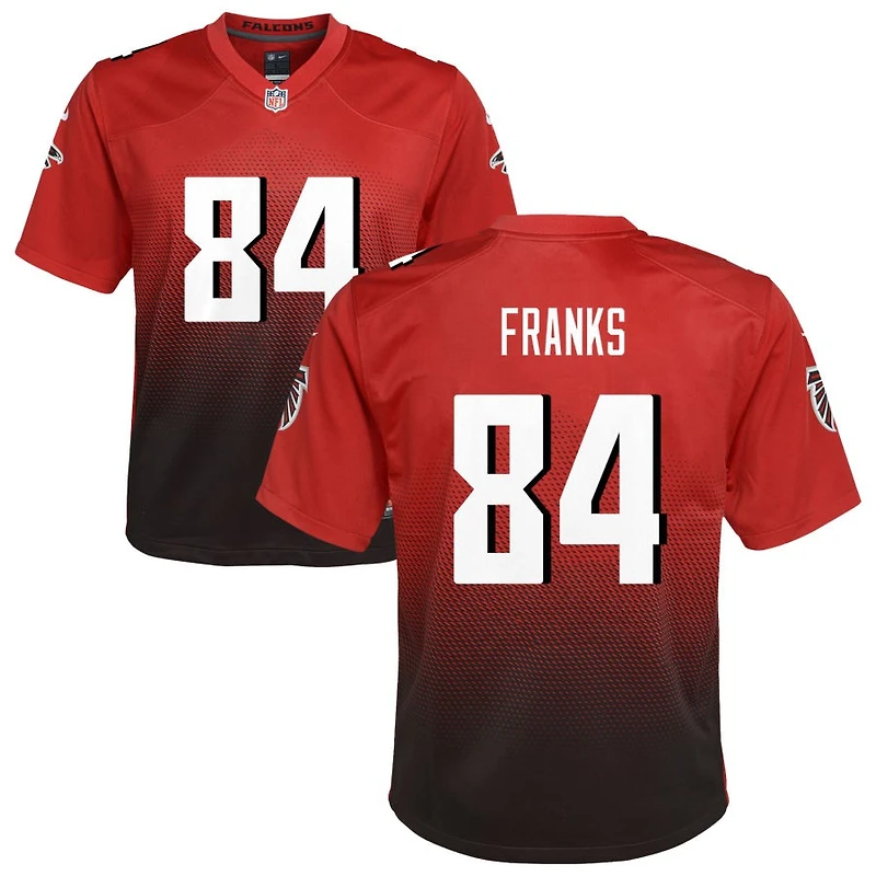 Feleipe Franks Youth Nike Red Atlanta Falcons Alternate Custom Game Jersey