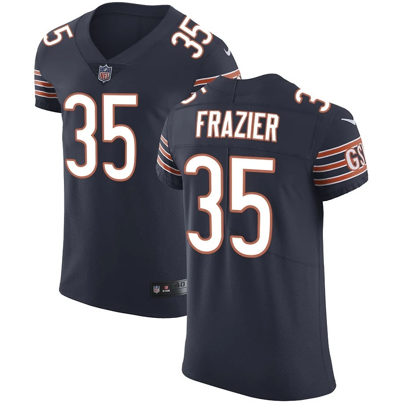 Zah Frazier Men's Nike Navy Chicago Bears Vapor Untouchable Custom Elite Jersey