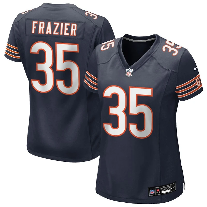 Zah Frazier Women's Nike Navy Chicago Bears Custom Game Jersey