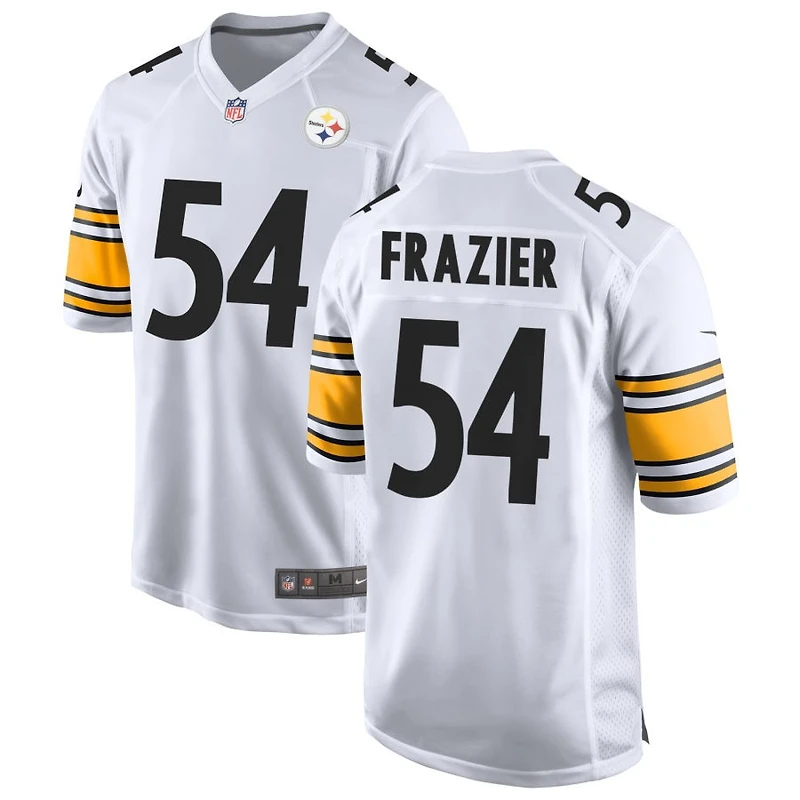Zach Frazier Men's Nike White Pittsburgh Steelers Game Custom Jersey