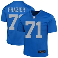 Miles Frazier Youth Nike Blue Detroit Lions Alternate Custom Game Jersey