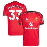 Tyler Fredricson Men's adidas  Red Manchester United Home 2025/26 Custom Replica Jersey