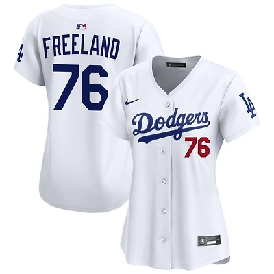 Alex Freeland Women's Nike White Los Angeles Dodgers Home Limited Custom Jersey