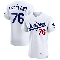 Alex Freeland Men's Nike White Los Angeles Dodgers Home Elite Custom Jersey