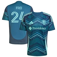 Stefan Frei Men's adidas  Blue Seattle Sounders FC 2025 The Salish Sea Kit Replica Custom Jersey