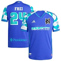Stefan Frei Men's adidas Blue Seattle Sounders FC 2025 Third Authentic Custom Jersey