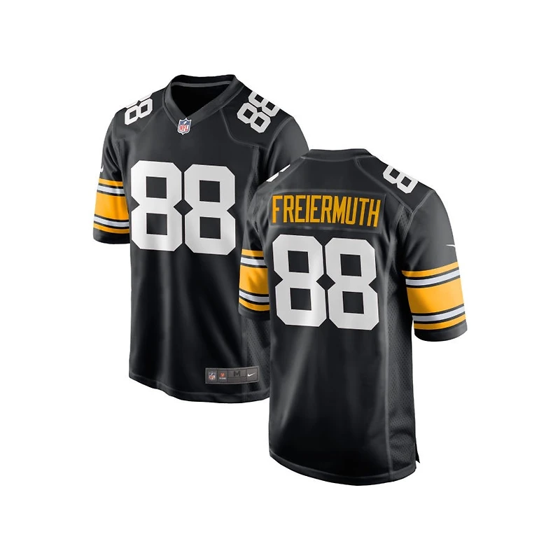 Pat Freiermuth Youth Nike Black Pittsburgh Steelers Alternate Custom Game Jersey