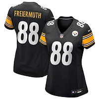 Pat Freiermuth Women's Nike Black Pittsburgh Steelers Custom Game Jersey