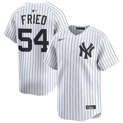 Max Fried Men's Nike White New York Yankees Home Limited Custom Jersey