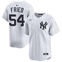 Max Fried Men's Nike White New York Yankees Home Limited Custom Jersey