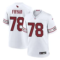 Josh Fryar Men's Nike White Arizona Cardinals Custom Game Jersey
