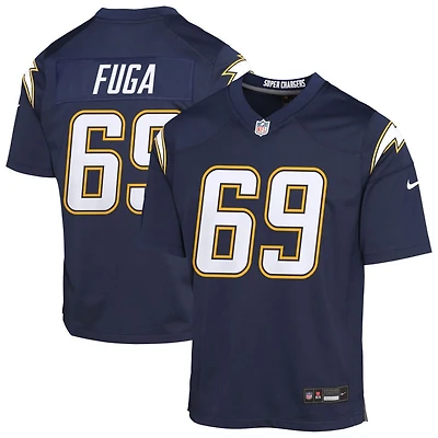 Josh Fuga Youth Nike Navy Los Angeles Chargers Alternate Super Chargers Game Custom Jersey