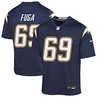 Josh Fuga Youth Nike Navy Los Angeles Chargers Alternate Super Chargers Game Custom Jersey