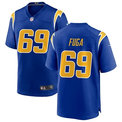 Josh Fuga Men's Nike Royal Los Angeles Chargers Alternate Custom Game Jersey