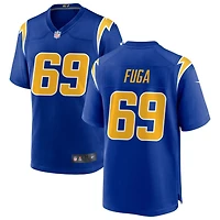 Josh Fuga Men's Nike Royal Los Angeles Chargers Alternate Custom Game Jersey
