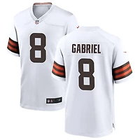 Dillon Gabriel Men's Nike White Cleveland Browns Custom Game Jersey