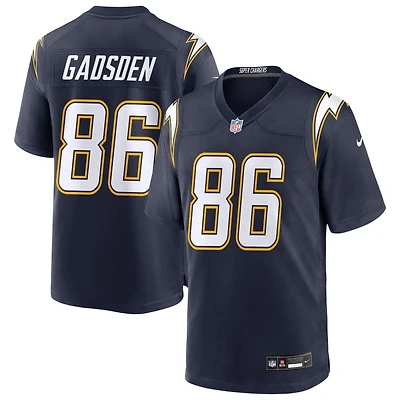 Oronde Gadsden Men's Nike Navy Los Angeles Chargers Alternate Super Chargers Game Custom Jersey
