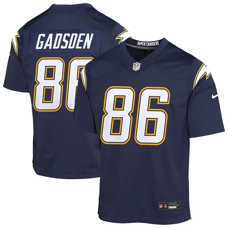 Oronde Gadsden Youth Nike Navy Los Angeles Chargers Alternate Super Chargers Game Custom Jersey