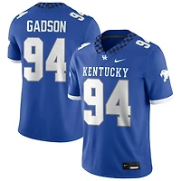 Tavion Gadson Men's Nike Royal Kentucky Wildcats NIL Pick-A-Player Game Jersey