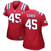 Amari Gainer Women's Nike Red New England Patriots Alternate Custom Jersey