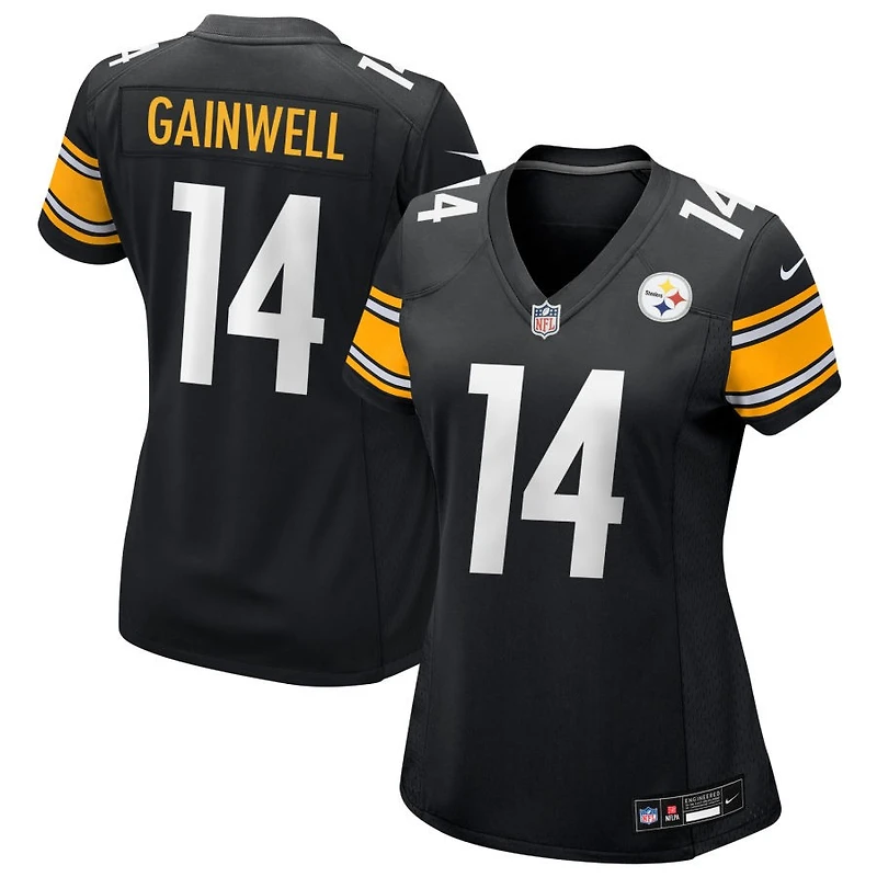 Kenneth Gainwell Women's Nike Black Pittsburgh Steelers Custom Game Jersey
