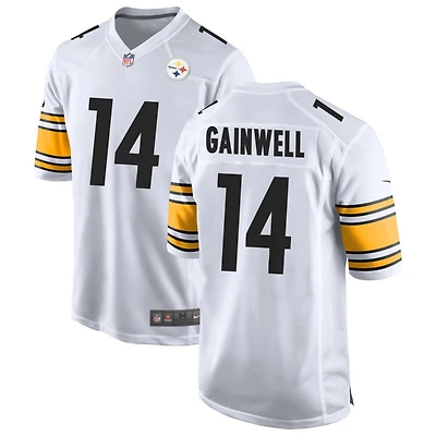 Kenneth Gainwell Men's Nike White Pittsburgh Steelers Game Custom Jersey