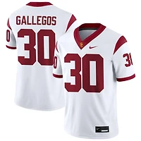 Marquis Gallegos Men's Nike Cardinal USC Trojans NIL Pick-A-Player Game Jersey