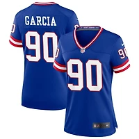 Elijah Garcia Women's Nike Royal New York Giants Classic Custom Game Jersey