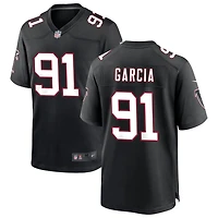 Elijah Garcia Men's Nike Black Atlanta Falcons Throwback Custom Game Jersey