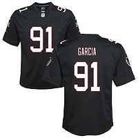 Elijah Garcia Youth Nike Black Atlanta Falcons Throwback Custom Game Jersey