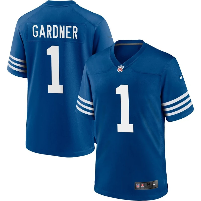 Sauce Gardner Men's Nike Royal Indianapolis Colts Alternate Custom Jersey