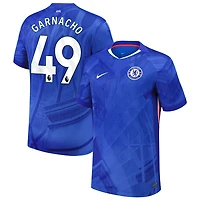 Alejandro Garnacho Men's Nike  Blue Chelsea 2025/26 Home Replica Custom Jersey