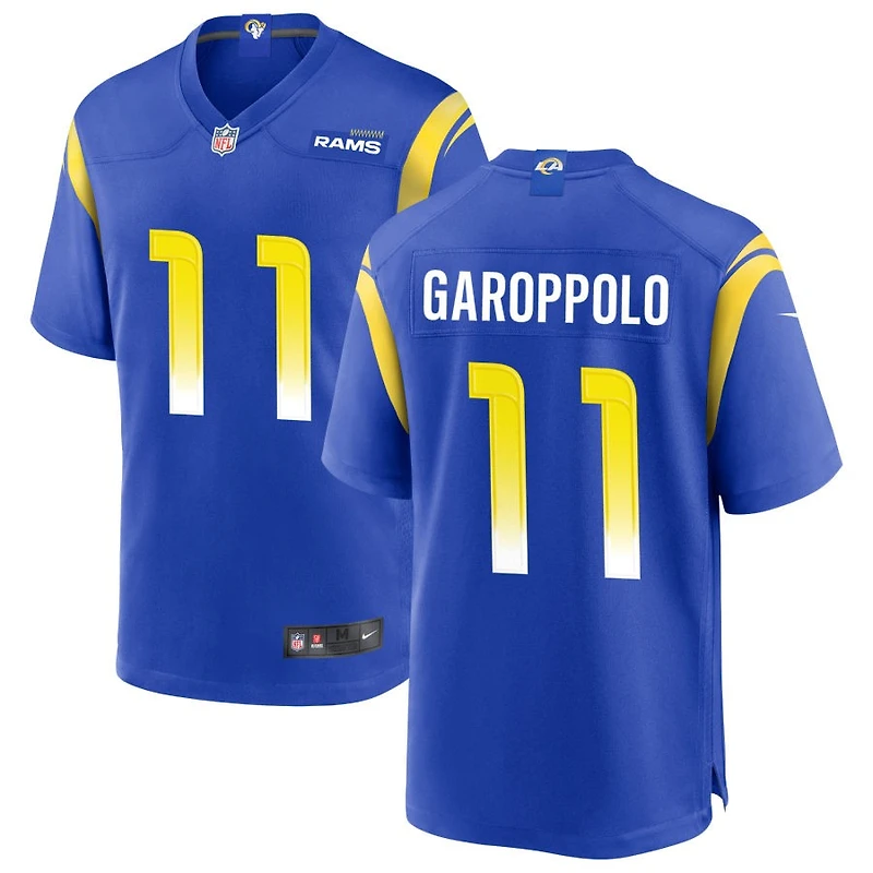 Jimmy Garoppolo Men's Nike Royal Los Angeles Rams Custom Game Jersey