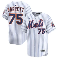 Reed Garrett Men's Nike White New York Mets Home Limited Custom Jersey